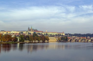 Prag Kalesi'nin görünümü