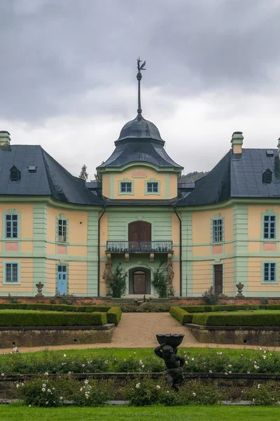 Castle in Manetin, Czech republic — Stock Photo, Image