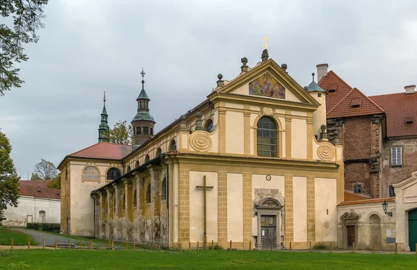 Monastero cistercense, Plasy, Repubblica Ceca — Foto Stock