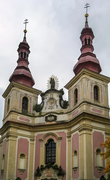 Chiesa di Nostra Signora, Klasterec nad Ohri, Repubblica Ceca — Foto Stock