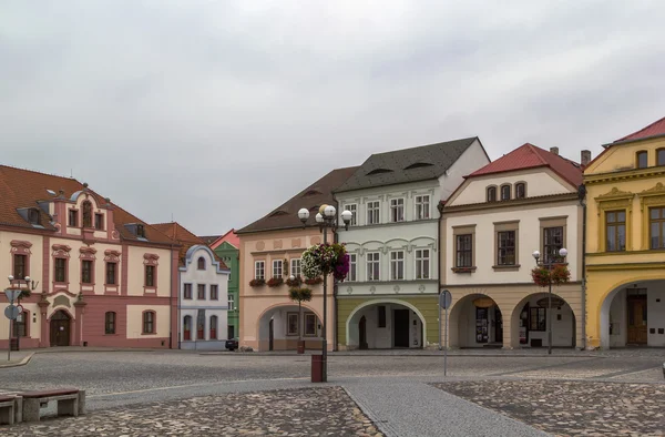 Hauptplatz in Kadan, Tschechische Republik — Stockfoto