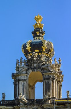 dresden, Saksonya, Almanya zwinger Palace