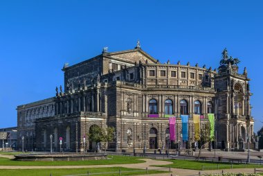 Semperoper Dresden, Saksonya, Almanya