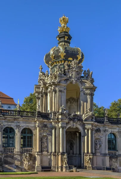 Palace Zwinger in Dresden, Saxony, Germany — стоковое фото