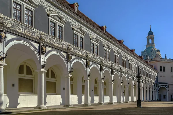 Langer bende (lange gang), Dresden, Duitsland — Stockfoto