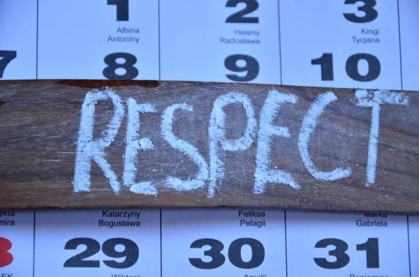 Word respect on abstract — Stock Photo, Image