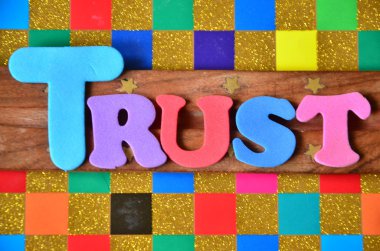 bir soyut güven kelime