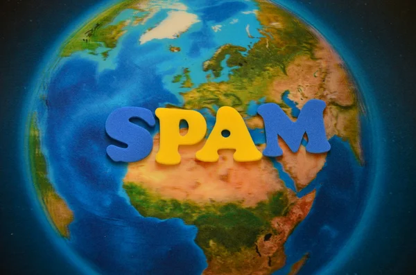 Spam — Foto Stock