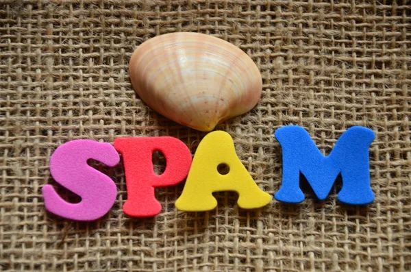 Spam — Foto Stock