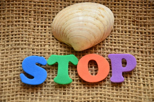 Stopp — Stockfoto