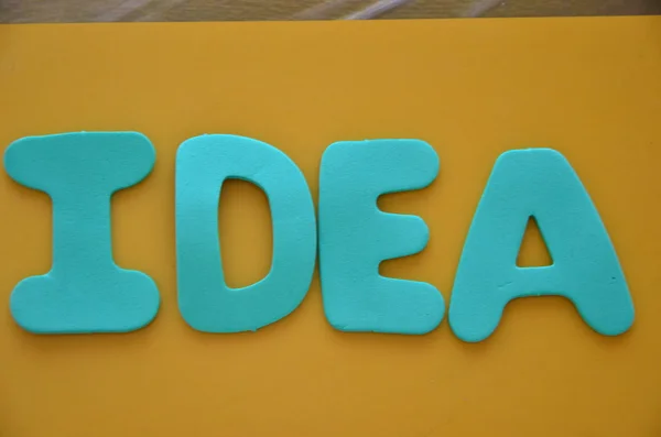 Idea programu word — Zdjęcie stockowe