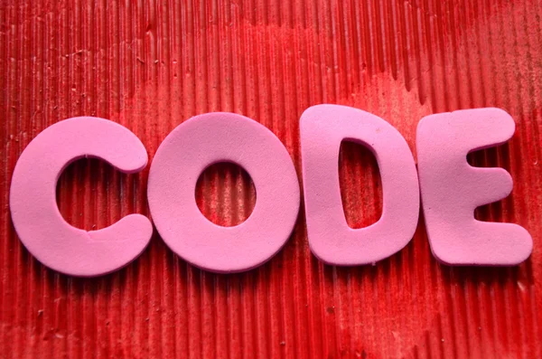 Code word — Stock Photo, Image