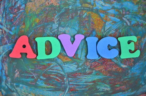 Advice word — Stock Photo, Image