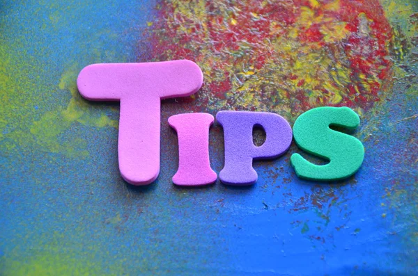 Tips — Stock Photo, Image