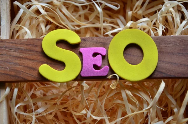 Seo palabra — Foto de Stock