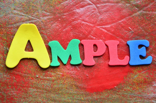 AMPLE — Stock Photo, Image