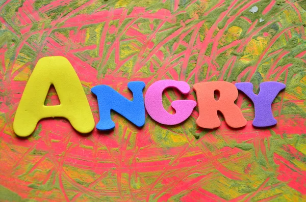 ANGRY — Stock Photo, Image