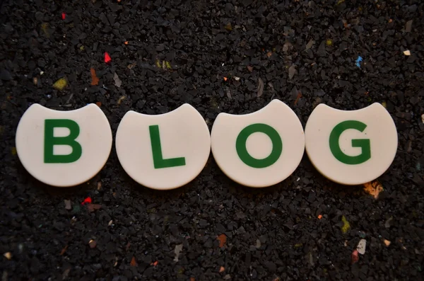 Blogg — Stockfoto