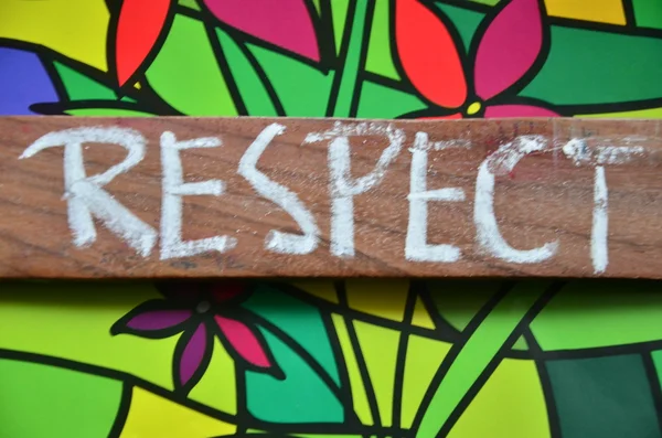 Respect — Stock Photo, Image