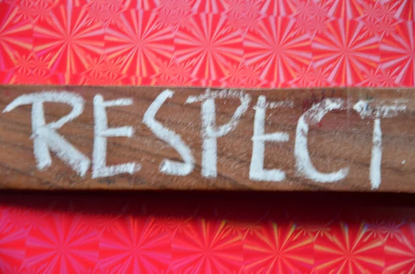 Respect — Stock Photo, Image