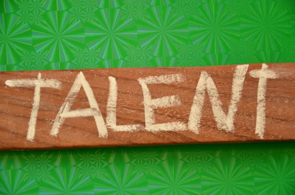 Talent — Stock Photo, Image