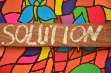 Kelime yazma çözümü. Bir şeyi başarmak için zor bir sorun oluşturma süreci için iş fotoğrafı