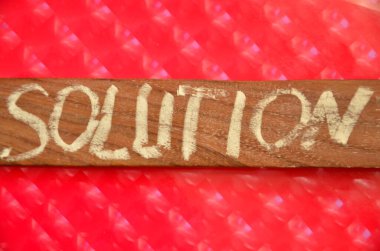 Soyut ahşap bir arka planda sözcük durdurma