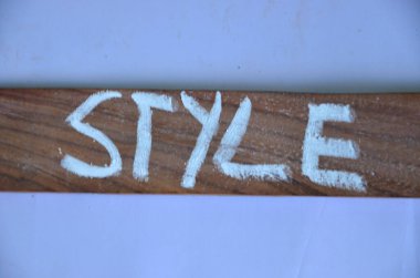 Soyut bir arkaplanda kelime aşkı