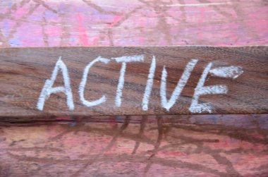 El yazısı kavramı - renkli görüntü