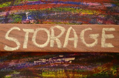 soyut renkli bir arkaplanda kelime bulutu