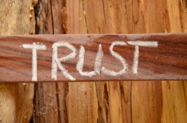 soyut sözcüğe güven