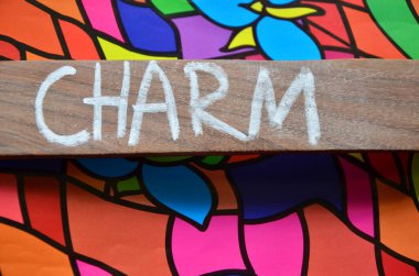 Soyut renkli arkaplanda 