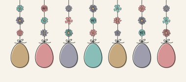 Paskalya yumurtası asmak. Renkli afiş. Vektör