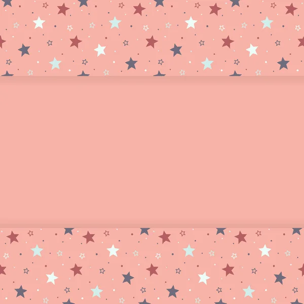 Fondo Navidad Con Estrellas Vector — Vector de stock