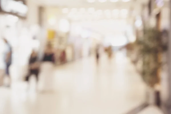 Tienda Desenfoque Con Fondo Bokeh Siluetas Gente Negocios Movimiento Borroso —  Fotos de Stock