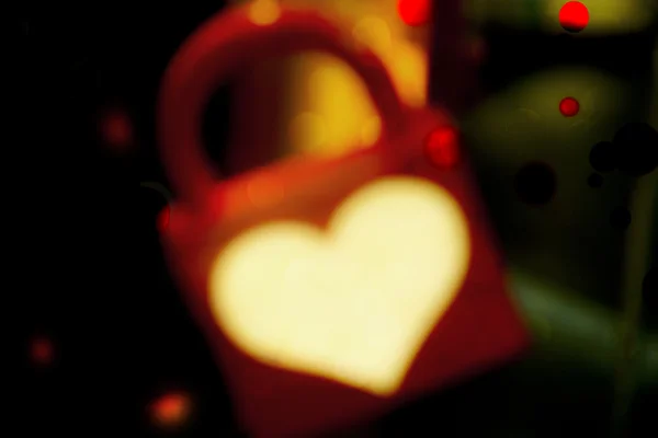 Cadenas Coeur Saint Valentin Vacances Résumé Fond Photo Illustration — Photo