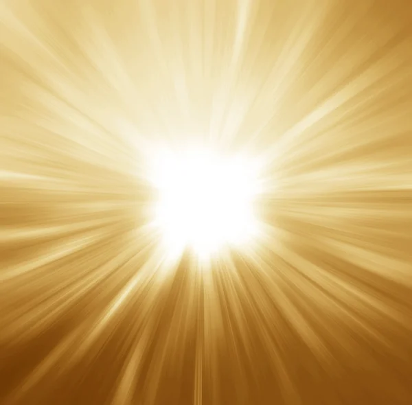 Magic light holiday background. Gold burst. Christmas background — Stock Photo, Image