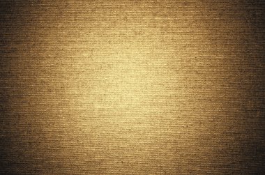 sarı arka plan keten tuval doku fırça darbeleri, soyut g