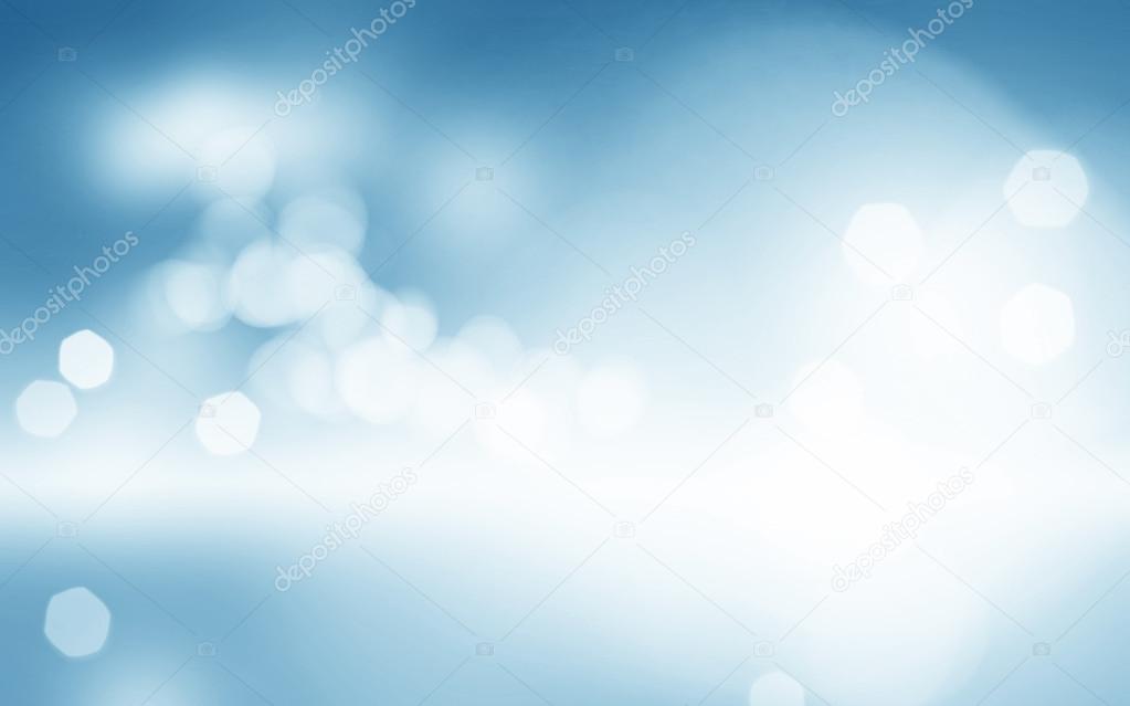 light blue bokeh background blurred sky design, cloudy white paint with blue blurry border, fresh spring colors background
