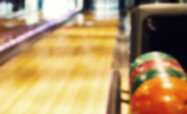 Primo Piano Palle Bowling — Foto Stock