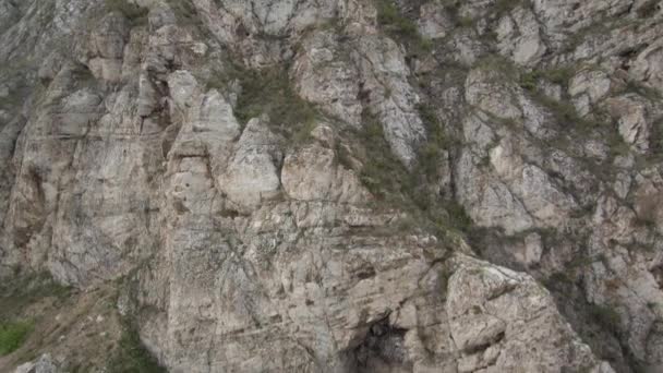Spor Turizmi Yükseklik Dağcılar Dağda Antrenman Yapıyor Sheekhan Youraktau — Stok video