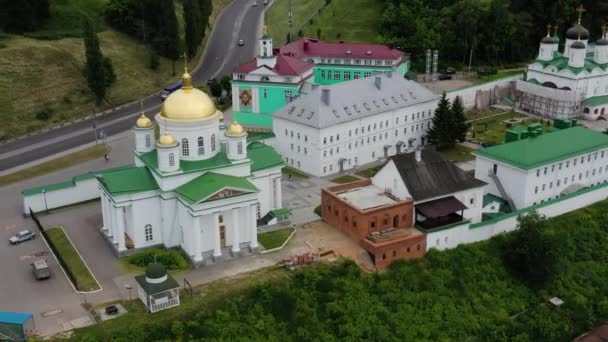 Nijni Novgorod Vue Sur Église Porte Saint André Premier Appelé — Video