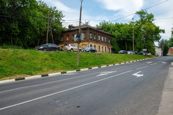 Nizhny Novgorod Eski Kasaba Sokağı — Stok fotoğraf