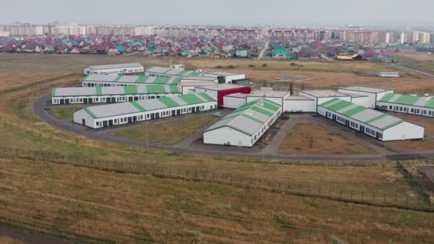 Bashkortostan Cumhuriyeti Nin Sterlitamak Kentindeki Cumhuriyet Klinik Bulaşıcı Hastalıklar Merkezi — Stok video