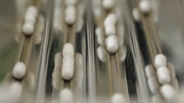 Farmaceutische Productie Medische Capsules Bewegen Een Verpakkingsmachine — Stockvideo