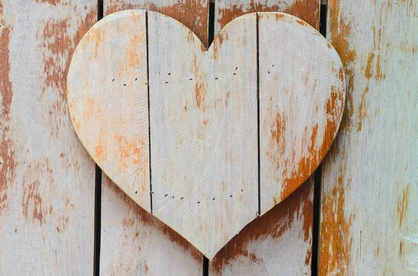 Wooden hearts shaped — Stock Photo, Image