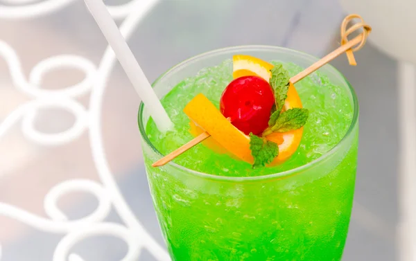 Cocktail di mele verdi — Foto Stock
