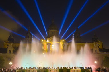 Barcelona'da sihirli Çeşmesi