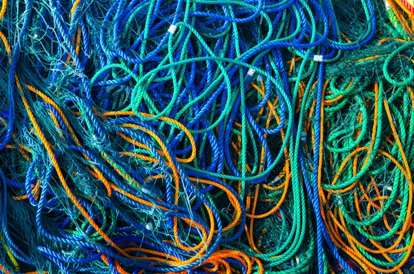 Colorful fishing net