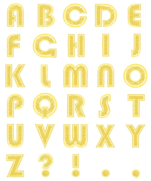 ABC alphabet — Stock Photo, Image